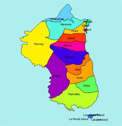 12 municipalities of bataan